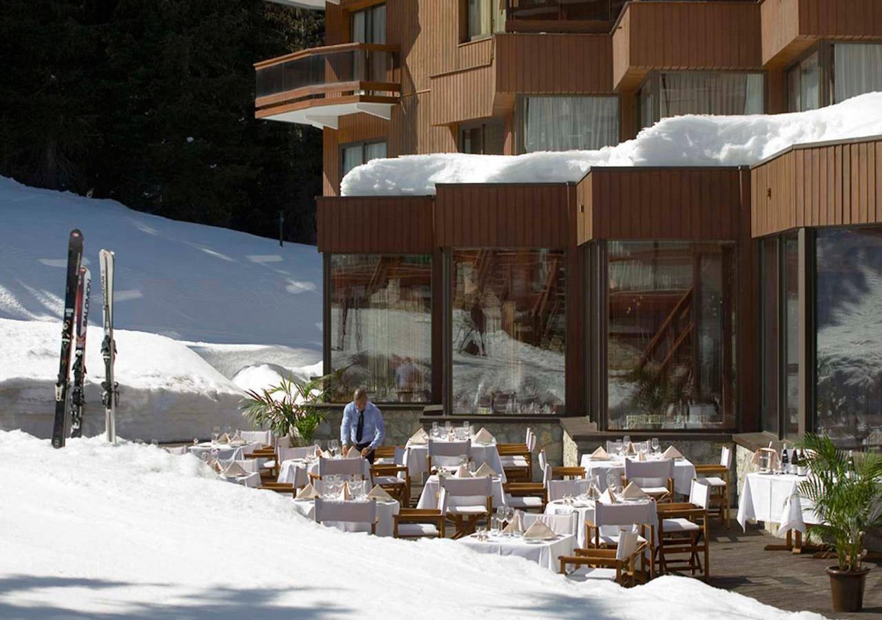 Residence Le Domaine Du Jardin Alpin - Courchevel 1850 Ngoại thất bức ảnh